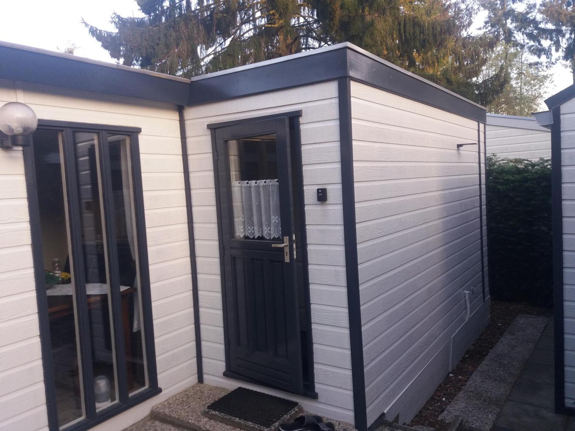 Chalet Op De Veluwe Putten Exterior foto